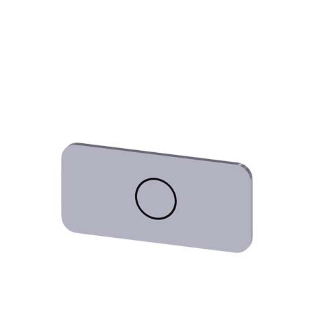 3SU1900-0AC81-0QA0 - 3SU1900-0AC81-0QA0 SIEMENS labeling plate for snapping on or gluing on label holder, label size 12.5 x 27 mm..