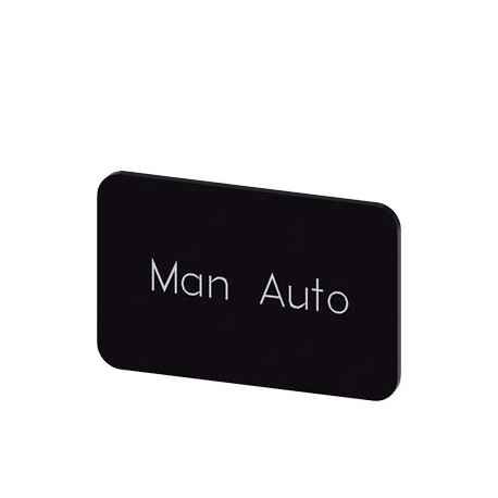 3SU1900-0AD16-0EA0 - 3SU1900-0AD16-0EA0 SIEMENS Labeling plate for snapping on or gluing, on label holder, label size 17.5 x 27 m..