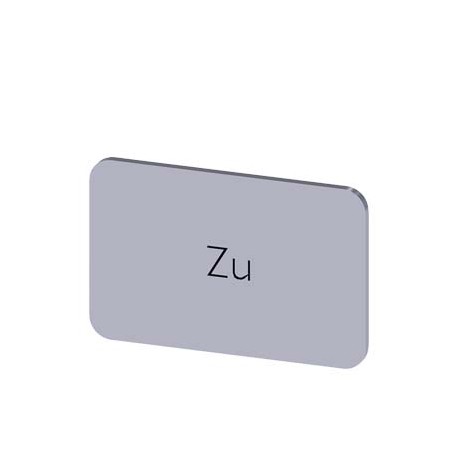 3SU1900-0AD81-0AL0 - 3SU1900-0AD81-0AL0 SIEMENS Labeling plate for snapping on or gluing, on label holder, label size 17.5 x 27 m..