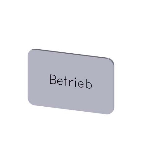 3SU1900-0AD81-0AP0 - 3SU1900-0AD81-0AP0 SIEMENS Labeling plate for snapping on or gluing, on label holder, label size 17.5 x 27 m..