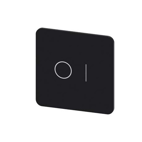 3SU1900-0AE16-0QG0 - 3SU1900-0AE16-0QG0 SIEMENS Labeling plate for snapping on or gluing on label holder, Label size 27x27 mm, bl..