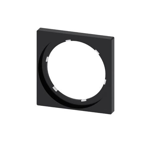 3SU1900-0AX10-0AA0 - 3SU1900-0AX10-0AA0 SIEMENS Single frame, 22mm, for square design, black