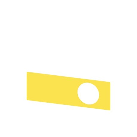 3SU1900-0BE31-0AA0 - 3SU1900-0BE31-0AA0 SIEMENS Labeling plate for EMERGENCY STOP mushroom pushbutton in the enclosure, yellow, w..