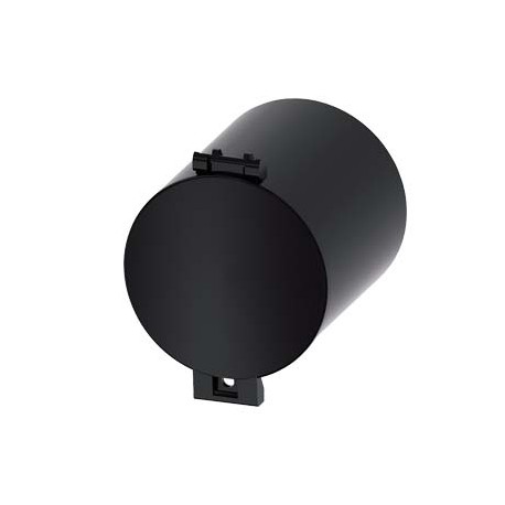 3SU1900-0EL10-0AA0 - 3SU1900-0EL10-0AA0 SIEMENS Sealable cap for pushbutton, raised, 22 mm, front ring, raised, castellated, black