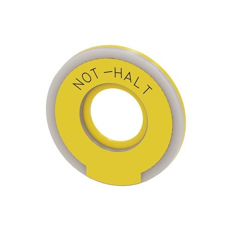 3SU1901-0BD31-0AT0 - 3SU1901-0BD31-0AT0 SIEMENS Washer round for EMERGENCY STOP mushroom pushbutton, yellow, illuminated, thickne..