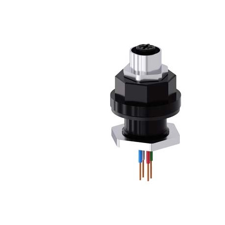 3SU1950-0HT10-0AA0 - 3SU1950-0HT10-0AA0 SIEMENS Adapter M12 socket, 8-pole, for M20 cable entry, for metal enclosure