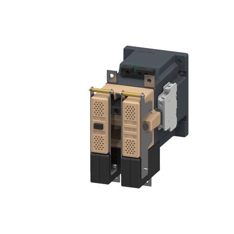 3TC4817-0AM4 - 3TC4817-0AM4 SIEMENS Contactor, Size 4, 2-pole, DC-3 and 5, 75 A Auxiliary switch 22 (2 NO + 2 NC) 220V DC D..