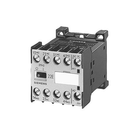 3TH2040-0BC4 - 3TH2040-0BC4 SIEMENS Contactor relay, 40E, EN 50011, 4 NO Screw terminal DC operation 30 V DC !!! Phased-out..