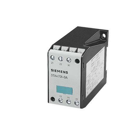 3TX4701-0BB4 - 3TX4701-0BB4 SIEMENS OPENING DELAY DEVICE DC 24V, 0.4S OR 0.8S