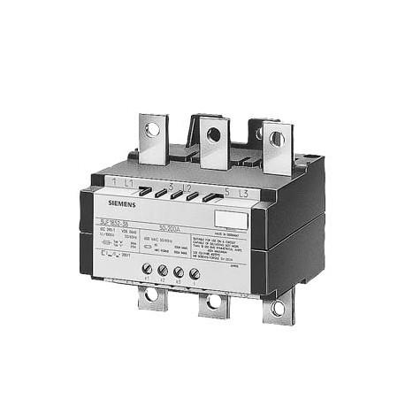 3UF1856-3DA00 - 3UF1856-3DA00 SIEMENS CURRENT TRANSFORMER, 3-PHASE FOR MOUNTING ONTO CONTACTOR AND INSTALLING AS A SINGLE U..
