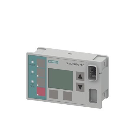 3UF7210-1AA00-0 - 3UF7210-1AA00-0 SIEMENS OPERATOR PANEL WITH DISPLAY FOR SIMOCODE PRO V INSTALLED IN CONTROL CABINET DOOR ..