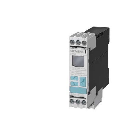 3UG4617-1CR20 - 3UG4617-1CR20 SIEMENS Digital monitoring relay 3-phase supply voltage Autom. phase sequence correction Phase..