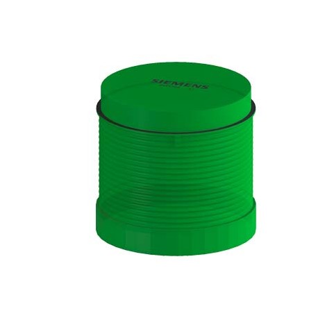 8WD4420-5BC - 8WD4420-5BC SIEMENS Flashlight element, with integrated LED, green, 24 V AC/DC, Diameter 70 mm