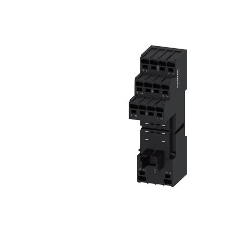 LZS:PT7872P - LZS:PT7872P SIEMENS Plug-in socket for PT relay 2 change-over contacts with logic isolation Spring-type term..