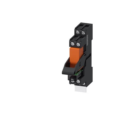 LZS:RT3A4R24 - LZS:RT3A4R24 SIEMENS Plug-in relay complete unit 1 W, 24 V AC LED module red Standard plug-in socket screw t..