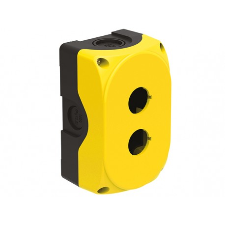 LPZP2A5 - LPZP2A5 LOVATO CONTROL STATION, EMPTY WITH NO ACTUATORS, FOR 2 ACTUATORS. YELLOW COVER