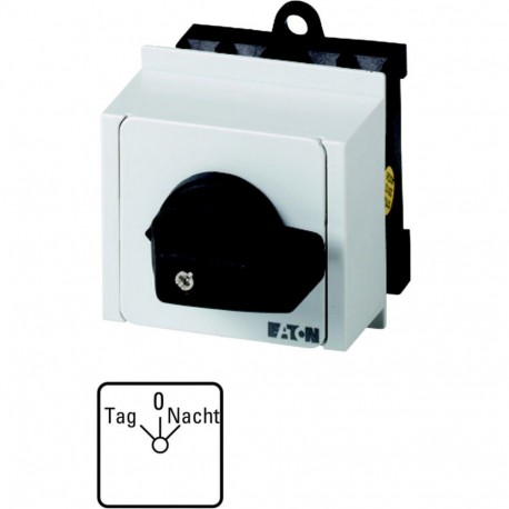 T0-3-15284/IVS-RT - T0-3-15284/IVS-RT 008141 Y7-8141 EATON ELECTRIC On-Off switch, 3 pole + N + 1 N/O + 1 N/C, 20 A, Emergency-S..