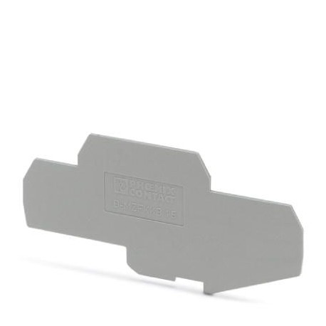 D-MZFKKB 1,5 - D-MZFKKB 1,5 3024630 PHOENIX CONTACT End cover, Length: 85 mm, Width: 1 mm, Color: gray