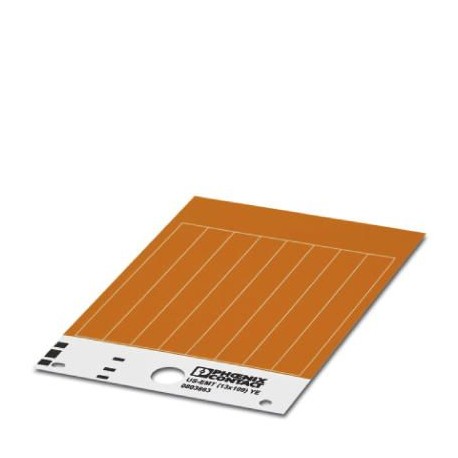 US-EMT (13X109) YE - US-EMT (13X109) YE 0803863 PHOENIX CONTACT Insert label