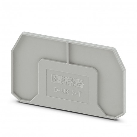 D-UK 6-T - D-UK 6-T 3072802 PHOENIX CONTACT End cover
