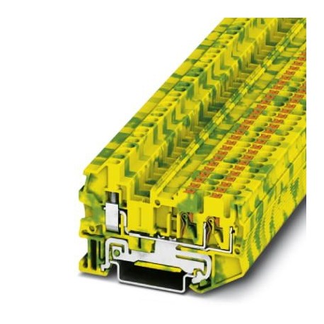 PTU 2,5-TWIN-PE - PTU 2,5-TWIN-PE 3209517 PHOENIX CONTACT Ground modular terminal block