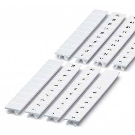 ZB 7,62,LGS:FORTL.ZAHLEN 71-80 - ZB 7,62,LGS:FORTL.ZAHLEN 71-80 1054233:0071 PHOENIX CONTACT Marker for terminal blocks