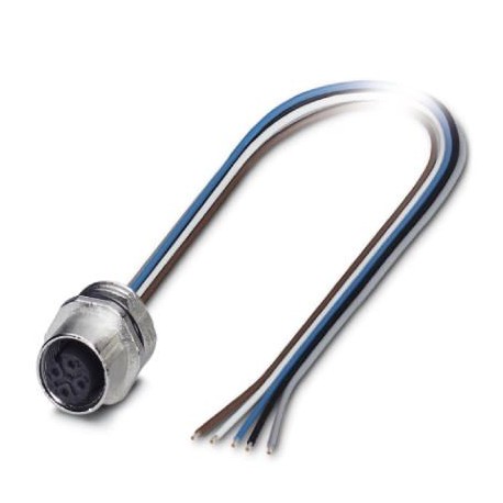 SACC-E-M12FS-5CON-M16/1,5 - SACC-E-M12FS-5CON-M16/1,5 1576669 PHOENIX CONTACT Flush-type connector