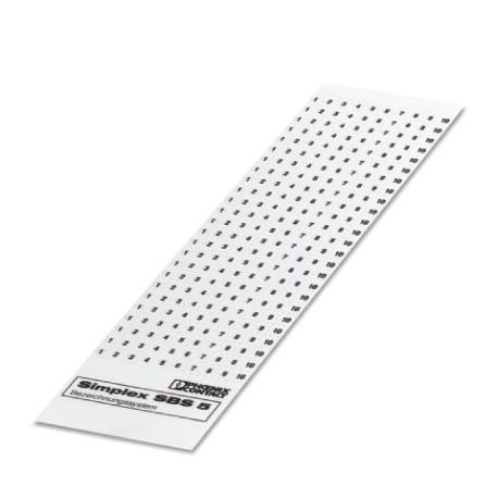 SBS 5 CUS - SBS 5 CUS 0828488 PHOENIX CONTACT Marker card