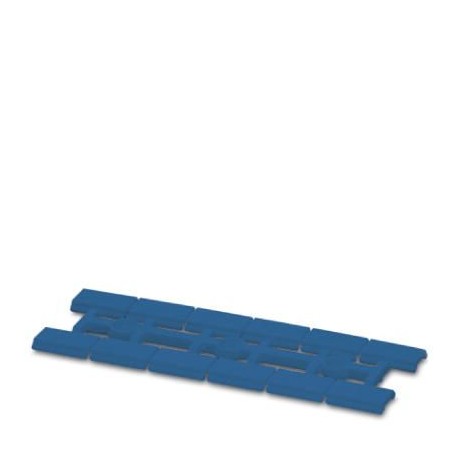 UM-TMF (10X5) BU - UM-TMF (10X5) BU 0833116 PHOENIX CONTACT Marker for terminal blocks, Strip, blue, unlabeled, rotulable with:..