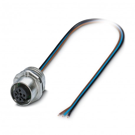 SACC-E-FS-3CON-M16/0,5 SCO - SACC-E-FS-3CON-M16/0,5 SCO 1459605 PHOENIX CONTACT Flush-type connector