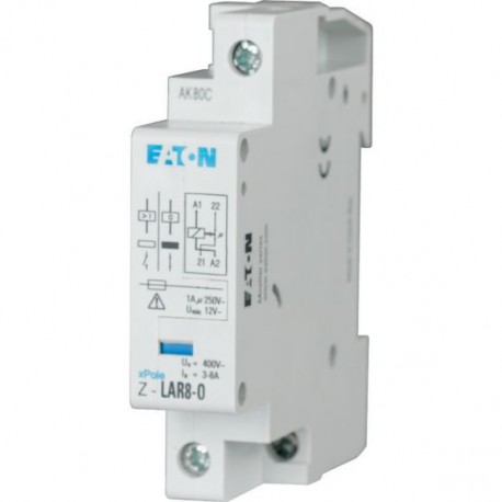 Z-LAR32-S - Z-LAR32-S 248261 Y7-248261 EATON ELECTRIC Release relay, 250VAC, 1N/O, 15-32A, 1HP