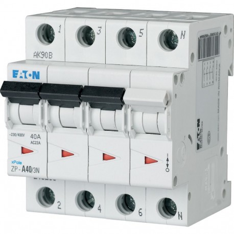 ZP-A40/3N - ZP-A40/3N 248266 Y7-248266 EATON ELECTRIC Off switch, 3-phase+N, 40A