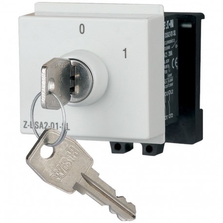 Z-DSA2-01-SL - Z-DSA2-01-SL 248873 Y7-248873 EATON ELECTRIC Rotary switch, 2p, OFF, 0 1