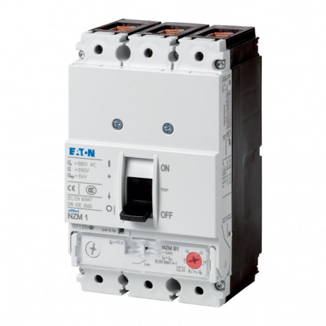 NZMB1-S40 - NZMB1-S40 265726 Y7-265726 EATON ELECTRIC Circuit-breaker, 3p, 40A