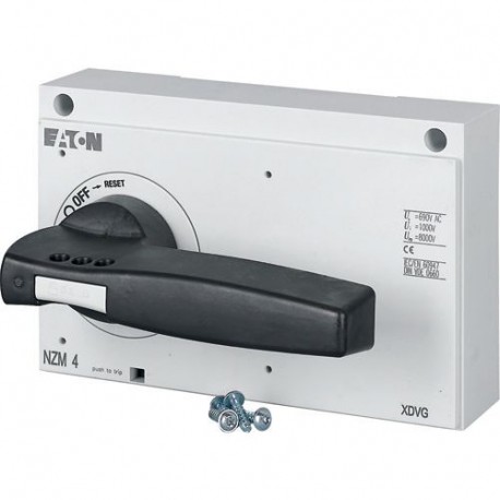 NZM4-XDV - NZM4-XDV 266608 Y7-266608 EATON ELECTRIC Rotary handle, lockable