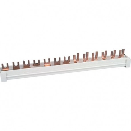 Z-GSV-10/3P+N/12-U - Z-GSV-10/3P+N/12-U 274400 Y7-274400 EATON ELECTRIC Phase busbar, 4-phases, 10qmm, fork connector+pin, 12SU