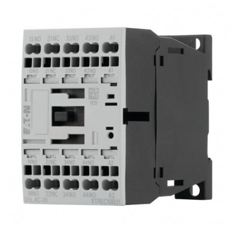 DILAC-31(24VDC) - DILAC-31(24VDC) 276488 EATON ELECTRIC Contactor relay, 3N/O+1N/C, DC current