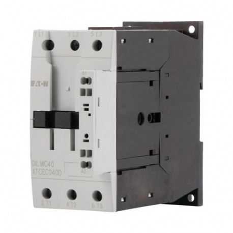 DILMC40(48V50HZ) - DILMC40(48V50HZ) 277955 XTCEC040D00Y EATON ELECTRIC Contactor, 3p, 18.5kW/400V/AC3