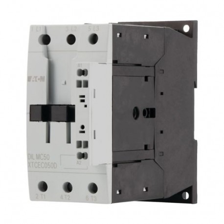 DILMC50(RDC24) - DILMC50(RDC24) 278009 Y7-278009 EATON ELECTRIC Contactor, 3p, 22kW/400V/AC3