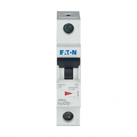 FAZ-C13/1 - FAZ-C13/1 278559 Y7-278559 EATON ELECTRIC Miniature circuit breaker (MCB), 13A, 1p, C-Char, AC