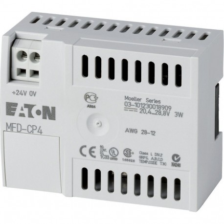MFD-CP4 - MFD-CP4 280888 0004560921 EATON ELECTRIC Communication module/power supply unit for remote text display, 24 ..
