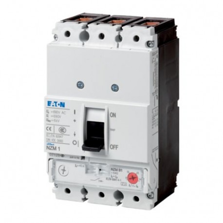 NZMH1-S40 - NZMH1-S40 284436 Y7-284436 EATON ELECTRIC Circuit-breaker, 3p, 40A