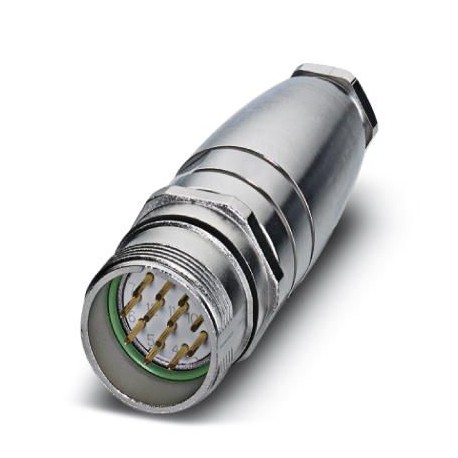 RC-12P1N8AFCR9 - RC-12P1N8AFCR9 1618175 PHOENIX CONTACT Docking connector, with screw connection Pg11, straight, shielded: Ye..