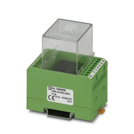 EMG 45-RELS/IR1-G 24 - EMG 45-RELS/IR1-G 24 2950996 PHOENIX CONTACT Relay base