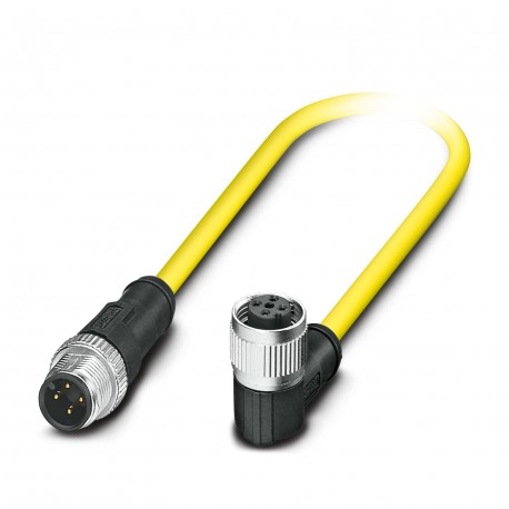 SAC-4P-M12MS/ 1,5-542/M12FR BK - SAC-4P-MS/ 1,5-542/ FR SCO BK 1406222 PHOENIX CONTACT Sensor/actuator cable