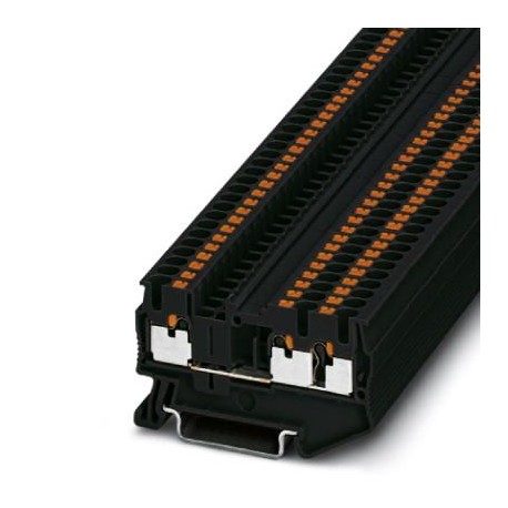 PT 2,5-TWIN BK - PT 2,5-TWIN BK 3211252 PHOENIX CONTACT Feed-through terminal block