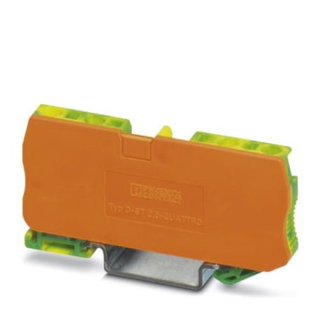 ST 2,5-QUATTRO-PE-D-OG - ST 2,5-QUATTRO-PE-D-OG 3031308 PHOENIX CONTACT Ground modular terminal block