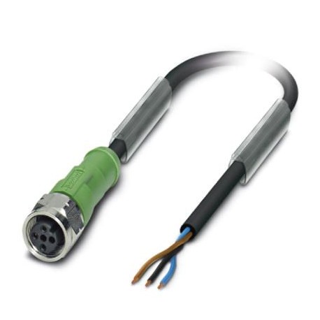 SAC-3P-10,0-PVC/M12FS VA - SAC-3P-10,0-PVC/M12FS VA 1529247 PHOENIX CONTACT Sensor/actuator cable