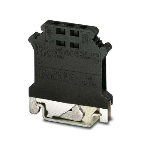 USLKG 4 BK/BK - USLKG 4 BK/BK 2798789 PHOENIX CONTACT Reference potential terminal block