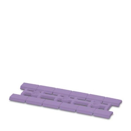 UM-TMF (10X5) VT - UM-TMF (10X5) VT 0833115 PHOENIX CONTACT Marker for terminal blocks, Strip, violet, unlabeled, rotulable wit..